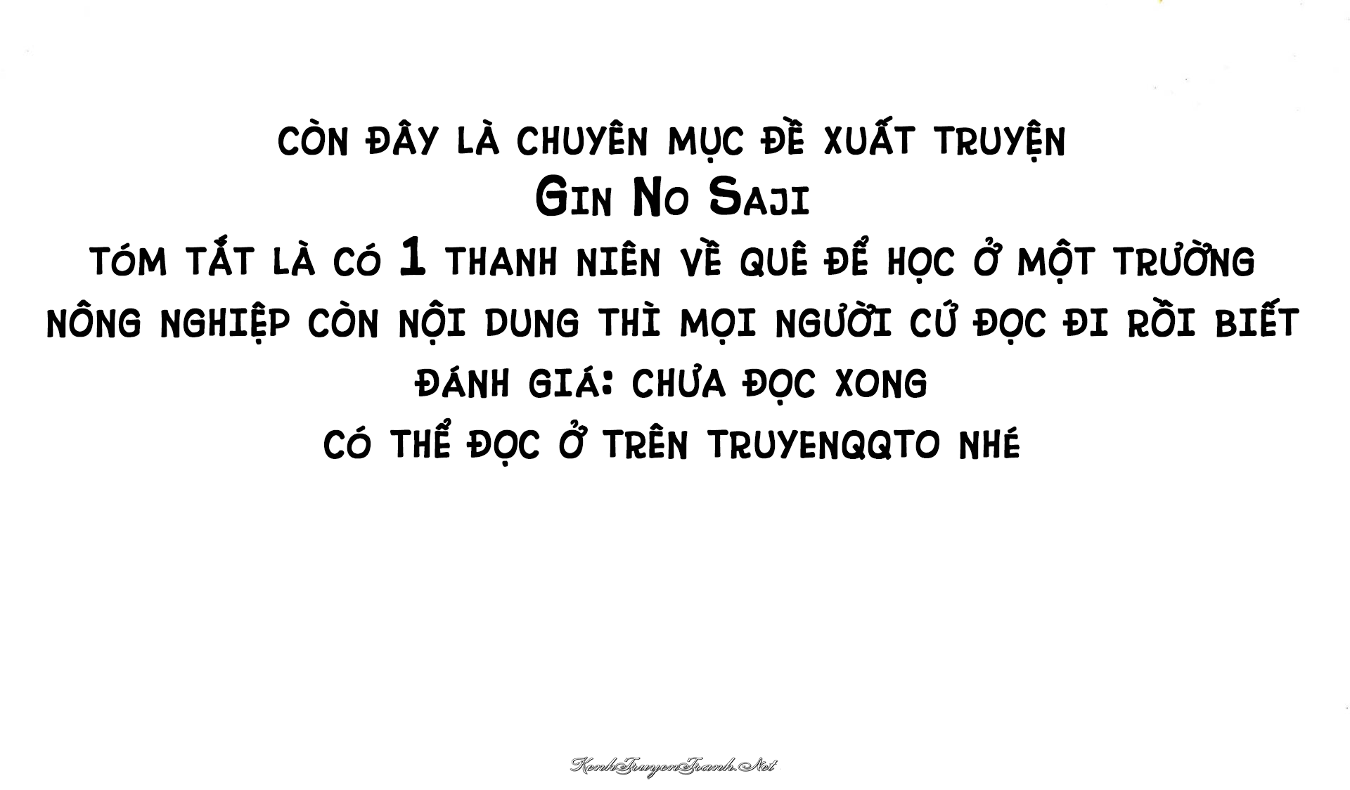 Kênh Truyện Tranh